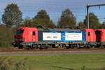 DB Cargo 193 348 steht am 8 Oktober 2026 in Valburg CUP und wartet der n�chste Testfahrt auf die Betuwelinie nach Echteld und Meteren ab -die Testfahrten mit automatische Lokfahrten -wo der Lokf�hrer