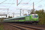 ELOC 6193 443-9 in Diensten von Flixtrain kommt am Fotopunkt in Dedensen-G�mmer vorbei mit dem Ziel Berlin 22.10.2026