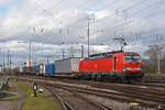 Siemens Vectron der DB 193 353-0 durchfährt den badischen Bahnhof.