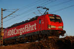 DB Cargo 193 338 auf dem Weg von Aachen West nach Belgien 2021-02-21