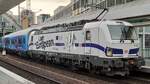 193 360 am 30.9.2021 in Berlin-Ostbahnhof vor dem Connecting Europe Express anläßlich des EUROPÄISCHEN JAHRES DER SCHIENE.