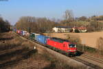 193 343-1 mit dem KT 43401 (Waalhaven Zuid - Novara) bei Riegel 4.3.22