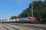 Siemens Vectron 193 466-0 f�hrt am 08.07.2026 Richtung Station Augarten.