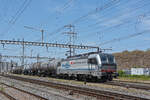 Siemens Vectron 193 111-2 durchf�hrt am 16.07.2026 den Bahnhof Pratteln.