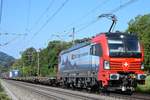 BR 193 467  Brig  zieht am 02.08.2018 bei Umiken AG ihren Güterzug in Richtung Brugg.