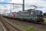 193 259 und 193 471 unterwegs Richtung Basel am 12.06.2019 bei Mattstetten BE (CH).