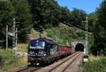 193 318-3  Backbone  mit dem EZ 52054 (Villingen(Schwarzw)-Offenburg Gbf) bei Nußbach 30.7.20