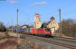 193 321 mit dem KT 42729 (Botlek – Freilassing) in Herrnberchtheim 23.2.22