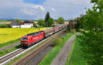 193 394 mit einem Güterzug am 03.05.2023 bei Stephansposching.