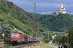 193 331 unterhalb der Marksburg bei Braubach am 29.05.2024