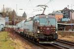 CD 6193 568 České dráhy mit DB ICE-L Talgo (ICE1548 Berlin-Köln) in Wuppertal, Januar 2026.