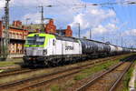 Am 20.08.2017 kam die 193 781-2 von CAPTRAIN aus Richtung Magdeburg nach Stendal und fuhr weiter in Richtung Salzwedel .