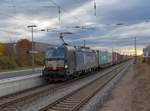 MRCE 193 863-8 von Boxpress mit einem Klv durch Heddesheim/Hirschberg.12.11.2018