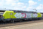 TXL 193 551  Zwei Pole mit enormer Zugkraft  mit einem KLV Richtung Bebra, am 13.04.2019 in Fulda.