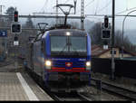 SBB - Loks 193 523 + ??? vor Güterzug bei der durchfahrt in Gelterkinden am 31.01.2021