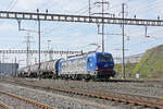 Siemens Vectron 475 902-3 der WRS durchfährt den Bahnhof Pratteln.