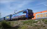 193 520 'Diveria' in Diensten der SBB auf dem Weg in die Schweiz. Emmendingen, September 2022.