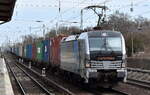 Railpool Lok   193 804-2  [NVR-Nummer: 91 80 6193 804-2 D-Rpool], aktueller Mieter unklar mit Containerzug am 26.03.24 Höhe Bahnhof Berlin-Hirschgarten.