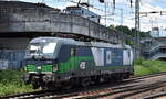 WLC - Wiener Lokalbahnen Cargo GmbH, Wien [A]  mit der ELL Vectron  193 251  [NVR-Nummer: 91 80 6193 251-6 D-ELOC] am 27.05.24 Höhe Bahnhof Hamburg-Harburg.