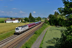 193 930 mit einem Testzug am 28.06.2016 bei Stephansposching. 