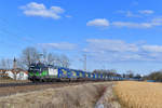 193 231 mit DGS 41160 am 21.03.2018 bei Straubing.