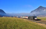 193 661 mit DGS 43119 am 19.12.2020 bei Niederaudorf.