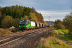 193 242 mit einem Getreidezug bei Postbauer-Heng Richtung Nürnberg, 20.10.2019