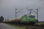 Am 07.01.2021 zog ELL 193 247 fr Wiener Lokalbahnen einen Kesselzug nach Duisburg Ruhrort Hafen durch Neuss Allerheiligen.