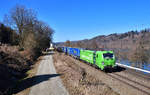 193 996 mit DGS 41161 am 01.03.2021 bei Seestetten.