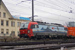 Siemens Vectron 193 467-8 durchfährt den Bahnhof Pratteln.