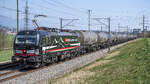 193 657  Laggo Maggiore  auf dem Weg nach Cornaux, aufgenommen bei Pieterlen am 27.03.2022.