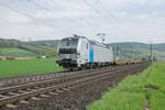 193 997-4 mit einem leerzug bei Reilos am 04.05.2022