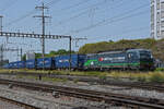 Siemens Vectron 193 258-1 durchfährt am 18.06.2022 den Bahnhof Pratteln.