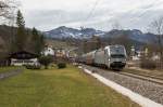 193 805 mit dem DPE 1006 nach Berchtesgaden am 13.