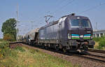 Güterzug mit Lokomotive 193 202 am 12.08.2020 in Porz am Rhein.