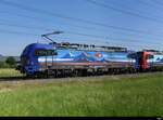 SBB - Lok 193 534-5 unterwegs mit Güterzug in Lyssach am 18.06.2023
