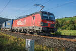 193 966-9 ( Ida) mit einem Walterzug Richtung Bebra unterwegs,gesehen am 11.10.2023 bei Hermannspiegel.
