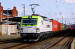 Am 02.04.2017 kam die 193 894-3 von CAPTRAIN aus Richtung Magdeburg nach Stendal und fuhr weiter in Richtung Salzwedel .