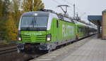 BTE BahnTouristikExpress GmbH, Nürnberg [D] mit der Railpool Vectron  193 990-9  [NVR-Nummer: 91 80 6193 990-9 D-Rpool] und dem Flixtrain aus Hamburg Richtung Berlin Hbf.