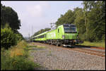 Der Flix Train ist wieder zwischen Köln und Hamburg unterwegs.