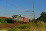 Am 06.08.2020 ist 475 411 (BLS Cargo) bei Köln (Porz-Wahn) auf dem Weg nach Norden.