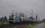Am 07.01.2021 zog Railpool 193 990 einen Getreidezug richtung Köln durch Neuss Allerheiligen.