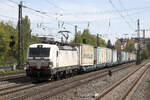 Die bei der European Locomotive Leasing eingestellte 193 962 mit dem  Ekol-Zug , München Heimeranplatz, 29.04.2022