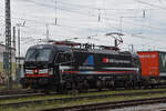 Siemens Vectron 193 659-0 durchfährt den badischen Bahnhof.