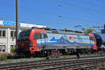 Siemens Vectron 193 465-2 durchfährt den Bahnhof Pratteln. Die Aufnahme stammt vom 18.05.2022.