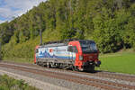 Siemens Vectron 193 463-7 fährt am 20.09.2022 solo Richtung Bahnhof Tecknau.