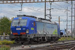 Siemens Vectron 193 494-2 verlässt am 03.10.2022 die Abstellanlage beim Bahnhof Pratteln.