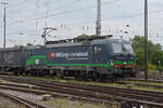 Siemens Vectron 193 258-1 durchfährt am 29.07.2022 den badischen Bahnhof.
