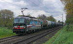 Lokomotive 193 701 am 26.04.2023 mit einem Kesselzug in Kaarst.