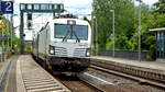Durchfahrt 6 193 566 durch den Bahnhof Dahlen (Sach) am 05. Juli 2013.